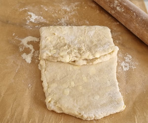 Pâte feuilletée rapide - façonnage 10