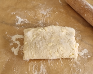 Pâte feuilletée rapide - façonnage 11