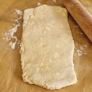 Pâte feuilletée rapide - façonnage 9