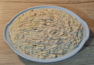 Brandade de Thon à la parmentière - façonnage 1