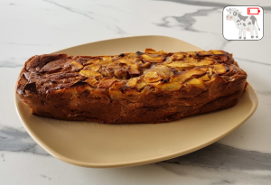 Cake magique aux Pommes et à la Cannelle