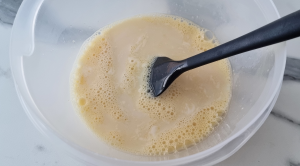 Crème aux œufs à la Fleur d'oranger - façonnage 2