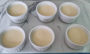 Crème aux œufs à la Fleur d'oranger - façonnage 4