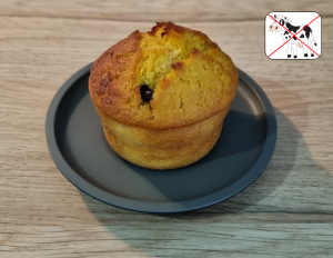 Muffin à l'Orange avec cœur Chocolat noir