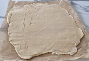 Tarte aux Noix rustique - façonnage 1