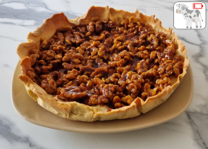 Tarte aux Noix rustique
