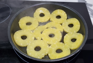 Ananas rôti au Miel - façonnage 1