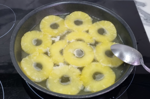 Ananas rôti au Miel - façonnage 2