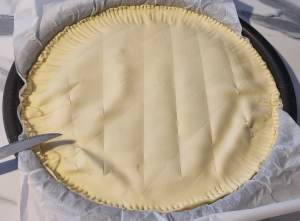 Galette des rois à la Frangipane - façonnage 7