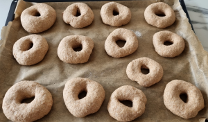 Bagel au Blé complet - façonnage 5