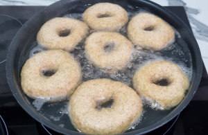 Bagel au Blé complet - façonnage 7