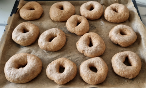 Bagel au Blé complet - façonnage 8