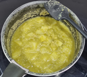 Purée de Pois-cassés - façonnage 2