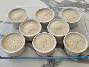 Flan au pomme - façonnage 11