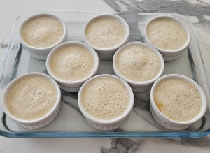 Flan au pomme - façonnage 12