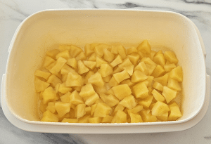 Flan au pomme - façonnage 3