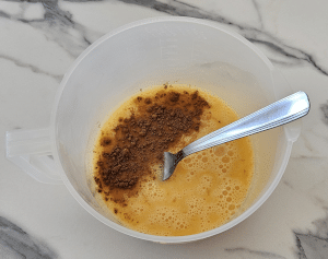 Flan au pomme - façonnage 6