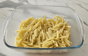 Gratin de Macaroni aux 3 fromages - façonnage 1
