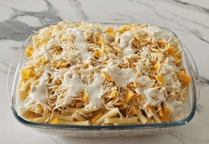 Gratin de Macaroni aux 3 fromages - façonnage 5