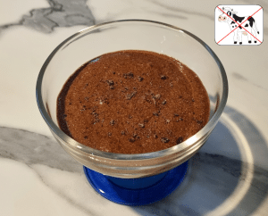 Mousse au Chocolat noir Stracciatella