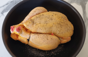 Poulet rôti au four - façonnage 3