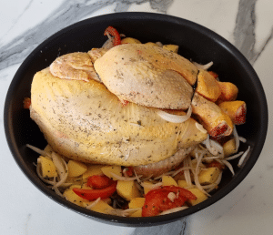Poulet rôti au four - façonnage 4