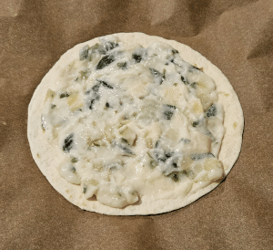 Tortizza au Poireau - façonnage 11