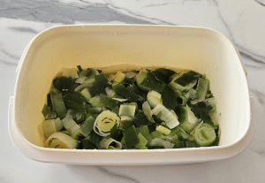 Tortizza au Poireau - façonnage 2