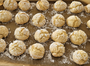 Biscotti morbidi al limone - façonnage 12