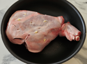 Gigot d'Agneau au four - façonnage 2