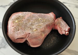 Gigot d'Agneau au four - façonnage 3