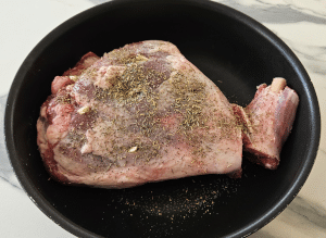 Gigot d'Agneau au four - façonnage 4