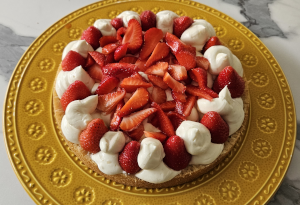 Tropézienne revisitée aux Fraises - façonnage 28