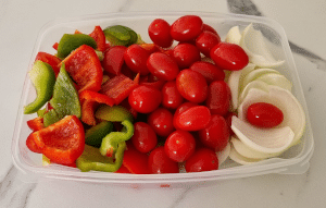 Brochette de Bœuf aux Légumes du Soleil - façonnage 3