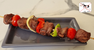 Brochette de Bœuf aux Légumes du Soleil