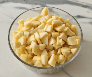 Nems aux Pommes caramélisées - façonnage 1