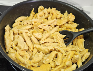 Spätzle au Carotte et Panais - façonnage 9