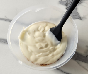 Crème glacée au Chocolat noir - façonnage 3