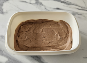 Crème glacée au Chocolat noir - façonnage 8