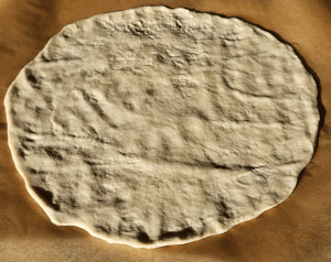 Tarte aux légumes du soleil et à la Ricotta - façonnage 1
