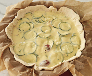 Tarte aux légumes du soleil et à la Ricotta - façonnage 8