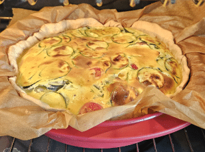 Tarte aux légumes du soleil et à la Ricotta - façonnage 9