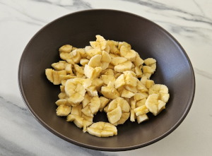 Chausson aux Bananes cacaotées - façonnage 1