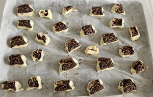 Mini-palmiers au Chocolat noir - façonnage 10