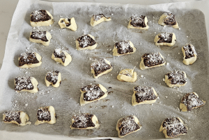 Mini-palmiers au Chocolat noir - façonnage 11