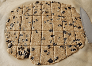 Biscuits aux Flocons d'Avoine et Cranberries - façonnage 6