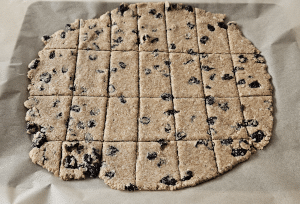 Biscuits aux Flocons d'Avoine et Cranberries - façonnage 7