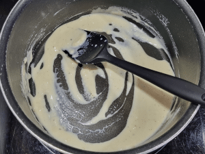 Croissant au Poireau - étape 1