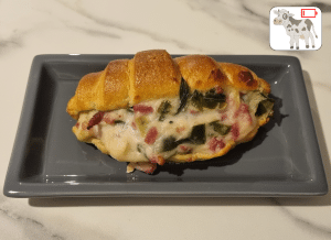Croissant au Poireau