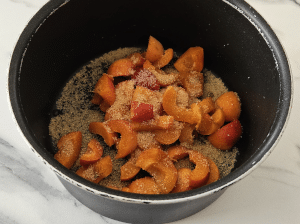 Panna-cotta aux Abricots - étape 1